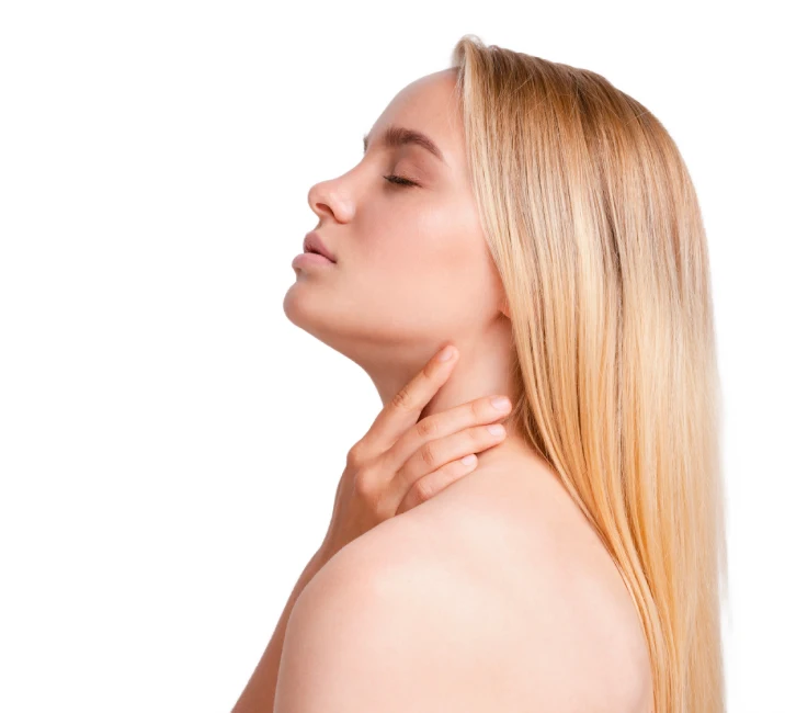 رفع غبغب با ایمپلنت های لاغری مدانچ بدون درد و جراحی